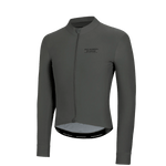 Men's Mechanism Long Sleeve Jersey - Dark Grey - Threshold Coffee