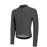 Men's Mechanism Long Sleeve Jersey - Dark Grey - Threshold Coffee